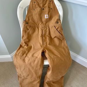 Carhartt quilted overalls